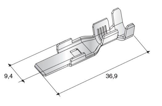 MTA - CAPICORDA DI POTENZA M630   ( Conf. da 1900 pz )