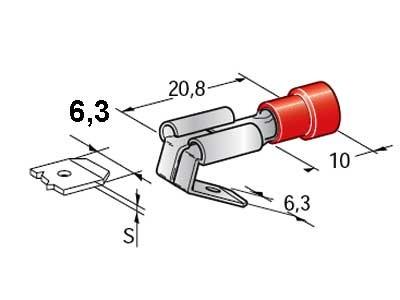 MTA - CAPICORDA PREISOLATO FM630 2 VIE ( Conf. da 50 pz )