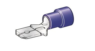 MTA - CAPICORDA PREISOLATO M630 BLU ( Conf. da 100 pz )