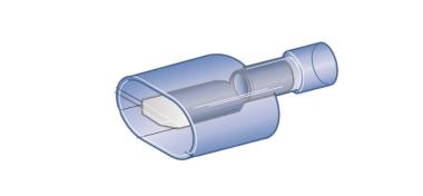 MTA - CAPICORDA PREISOLATO M630 BLU ( Conf. da 50 pz )