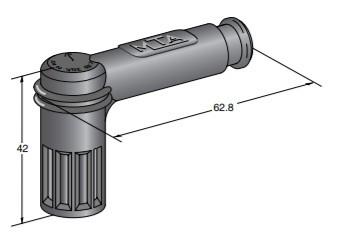 MTA - ATTACCO CANDELA CON SOPP. DISTURBI WP 5K OHM ( Conf. da 450 pz )
