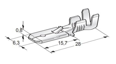MTA - CAPICORDA M630 CON DENTINO ( Conf. da 5000 pz )
