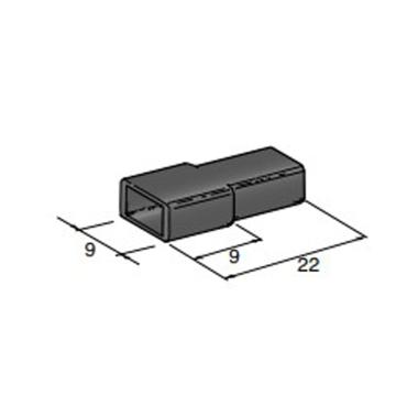 MTA - ISOLANTE  PER CAPICORDA BLACK ( Conf. da 200 pz )