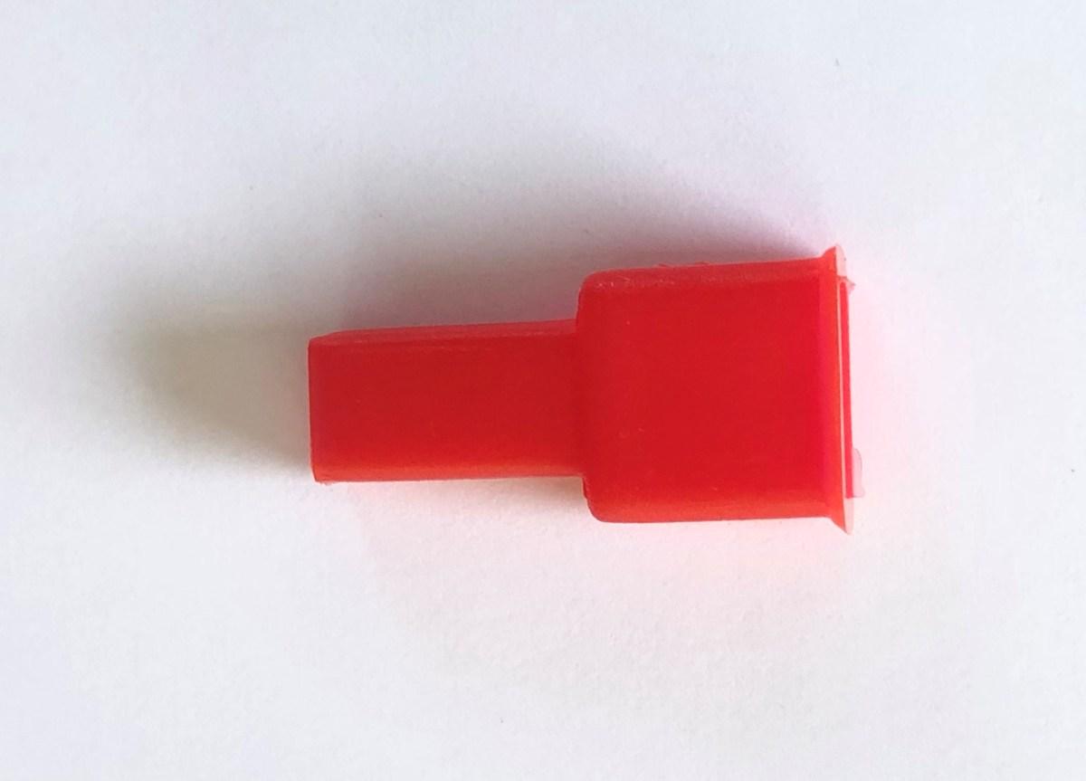 MTA - ISOLANTE  PER CAPICORDA ROSSO ( Conf. da 200 pz )