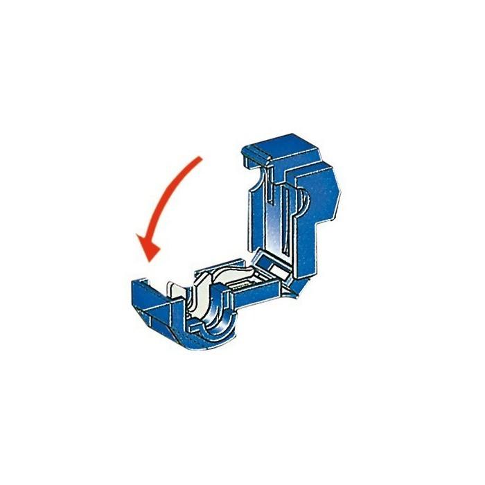 MTA - RUBACORRENTE CONNETTORE 'T' BLU ( Conf. da 100 pz )