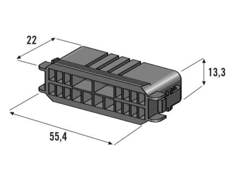 JOINT CONNECTOR FH 18WAY ( Conf. 1 Pz )