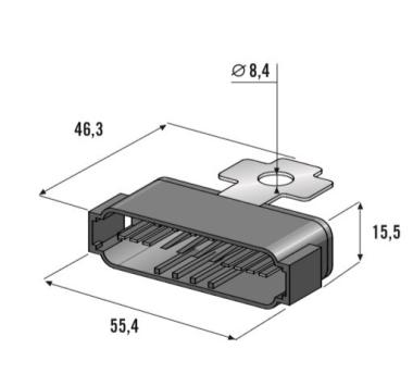 JOINT CONNECTOR MH 18WAY ( Conf. 1 Pz )