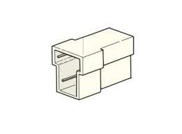 MTA - CONNETTORE MH BIANCO 2 VIE ( Conf. da 50 pz )
