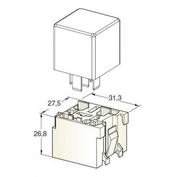MTA - RELAY BOX BIANCO 5 VIE ( Conf. da 50 pz )