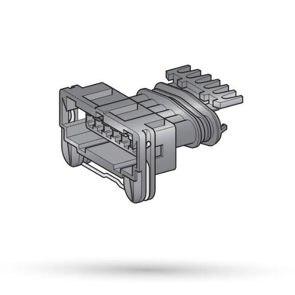 CONNECTOR JPT FH BLACK 6WAY ( Conf. 10 Pz )