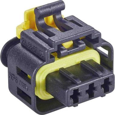 MTA - CONNETTORE C280 HP6 FH BLACK COD. 1 3W ( Conf. da 250 pz )
