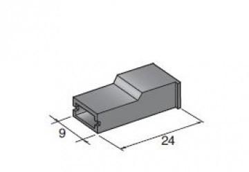 MTA - ISOLANTE  PER CAPICORDA BLACK ( Conf. da 50 pz )