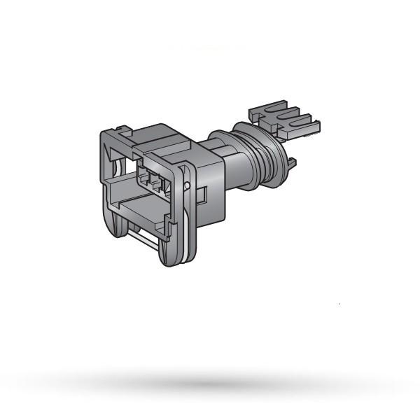 MTA - CONNETTORE JPT FH BLACK 3 VIE ( Conf. da 5 pz )