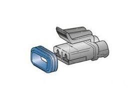 MTA - CONNETTORE SEAL FH 280 BLACK 2 VIE ( Conf. da 5 pz )