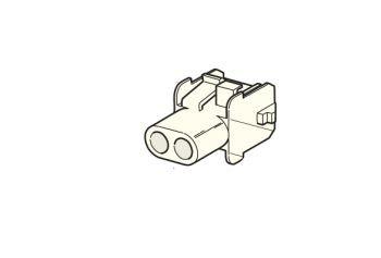 MTA - CONNETTORE MATE-N-LOCK BIANCO 2 VIE ( Conf. da 10 pz )