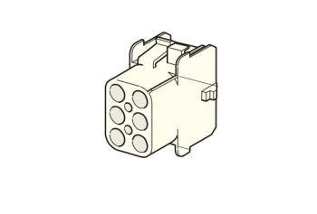 MTA - CONNETTORE MATE-N-LOCK BIANCO 6 VIE ( Conf. da 10 pz )