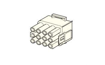 MTA - CONNETTORE MATE-N-LOCK BIANCO 12 VIE ( Conf. da 10 pz )