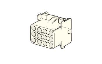 MTA - CONNETTORE MATE-N-LOCK BIANCO 12 VIE ( Conf. da 10 pz )