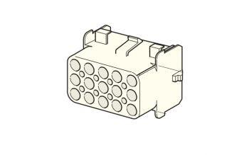 MTA - CONNETTORE MATE-N-LOCK BIANCO 15 VIE ( Conf. da 10 pz )