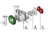 MTA - KIT CONNETTORE WP 630 2 VIE ( Conf. da 1 pz )
