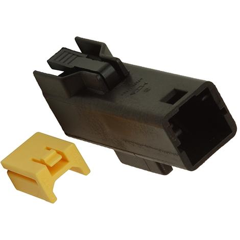 MTA - CONNETTORE PWR MH BLACK 1 VIE + SEC. LOCK ( Conf. da 50 pz )