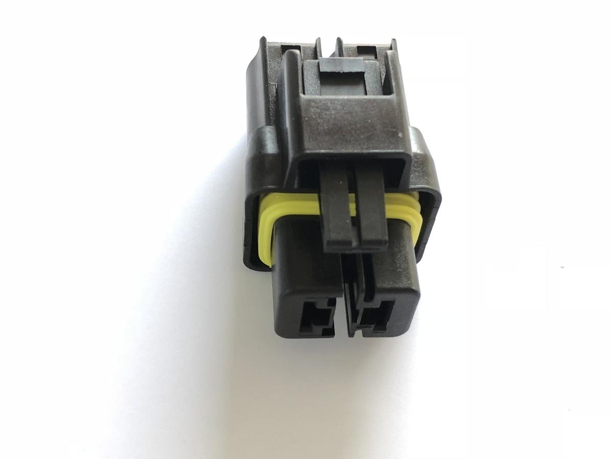 MTA - CONNETTORE PWR FH BLACK 2 VIE ( Conf. da 10 pz )