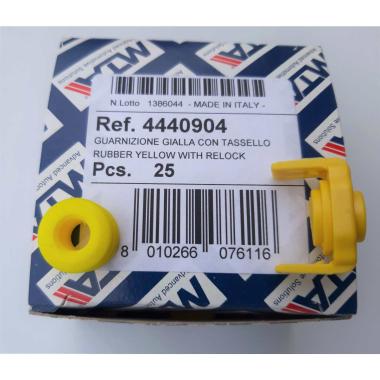 MTA - GOMMINO GIALLO WITH RELOCK ( Conf. da 25 pz )