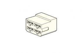 MTA - CONNETTORE FH BIANCO 4 VIE ( Conf. da 2500 pz )
