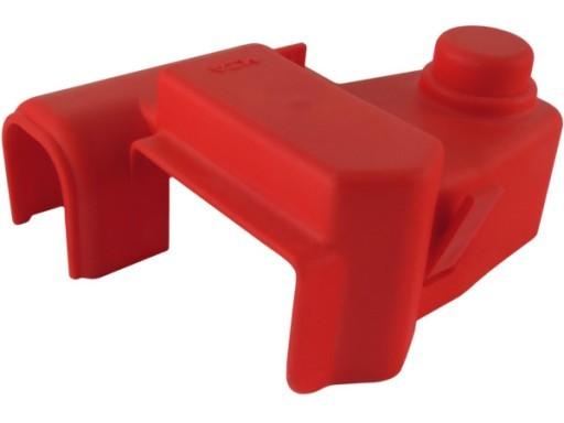 MTA - COPERCHIO  PER MORSETTO BATTERIA- ROSSO ( Conf. da 500 pz )