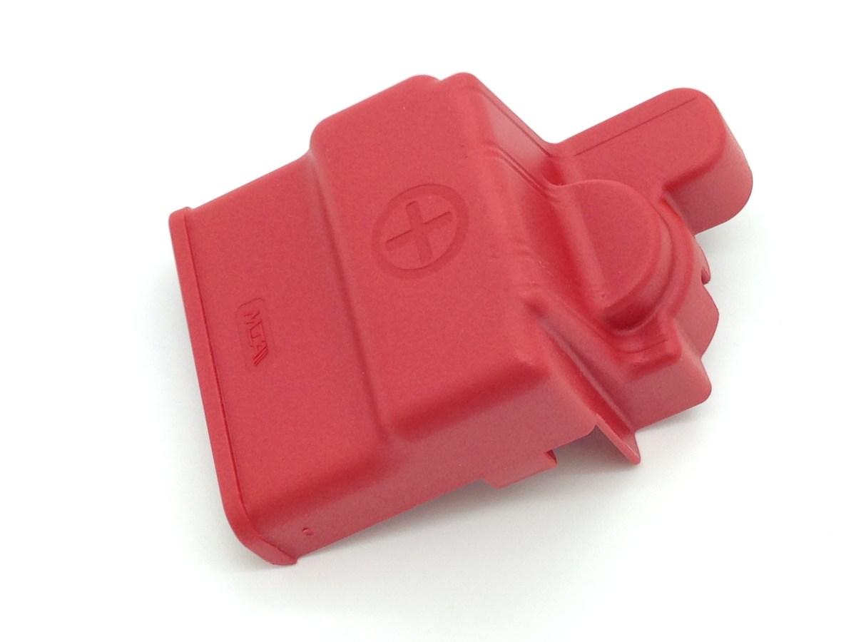 MTA - COPERCHIO  PER MORSETTO BATTERIA- ROSSO MY03 ( Conf. da 100 pz )