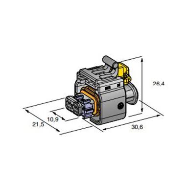 MTA - CONNETTORE C280 WP FH VIOLET 2 VIE ( Conf. da 2500 pz )