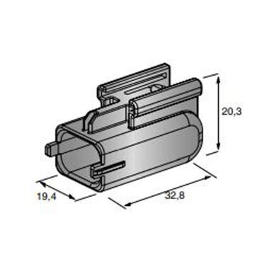 MTA - CAPPUCCIO PER CONNETTORE C280 2 VIE ( Conf. da 3000 pz )