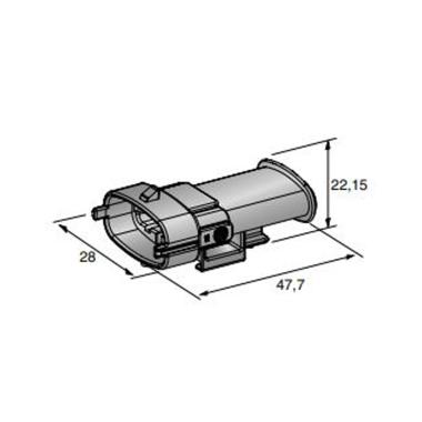 MTA - CONNETTORE C280 WP MH POL.VIOLET 4 VIE ( Conf. da 2000 pz )