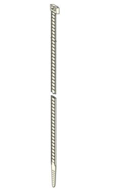 MTA - FASCETTA IN PLASTICA  450X7,8 MM BIANCA ( Conf. da 100 pz )