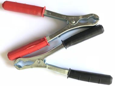 MTA - PINZA PER CAVI BATTERIA 120A ROSSO/BLACK ( Conf. da 4 pz )