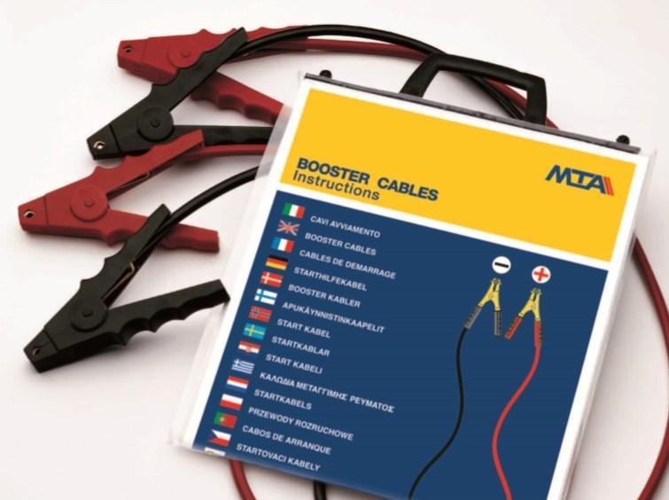 MTA - CAVI AVV. DI EMERGENZA 300A 25SQMM L=3,5MT ( Conf. da 1 pz )