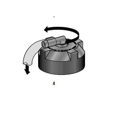 MTA - TAPPO RADIATORE-1 Kg/sqcm BLU BREATHER PIPE ( Conf. da 200 pz )