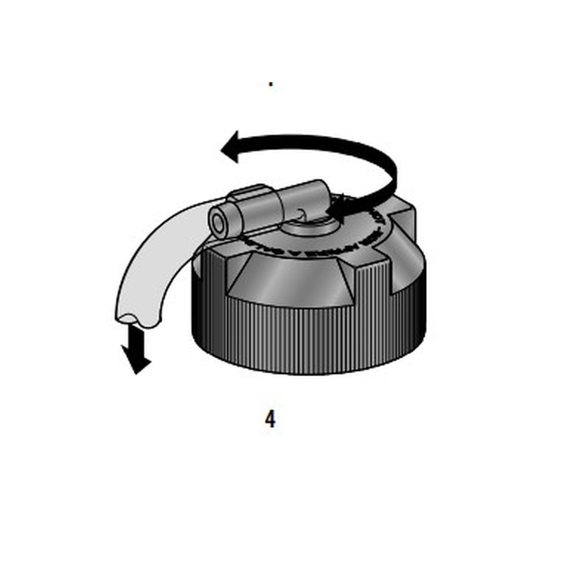 MTA - TAPPO RADIATORE-1 Kg/sqcm BLACK ( Conf. da 200 pz )