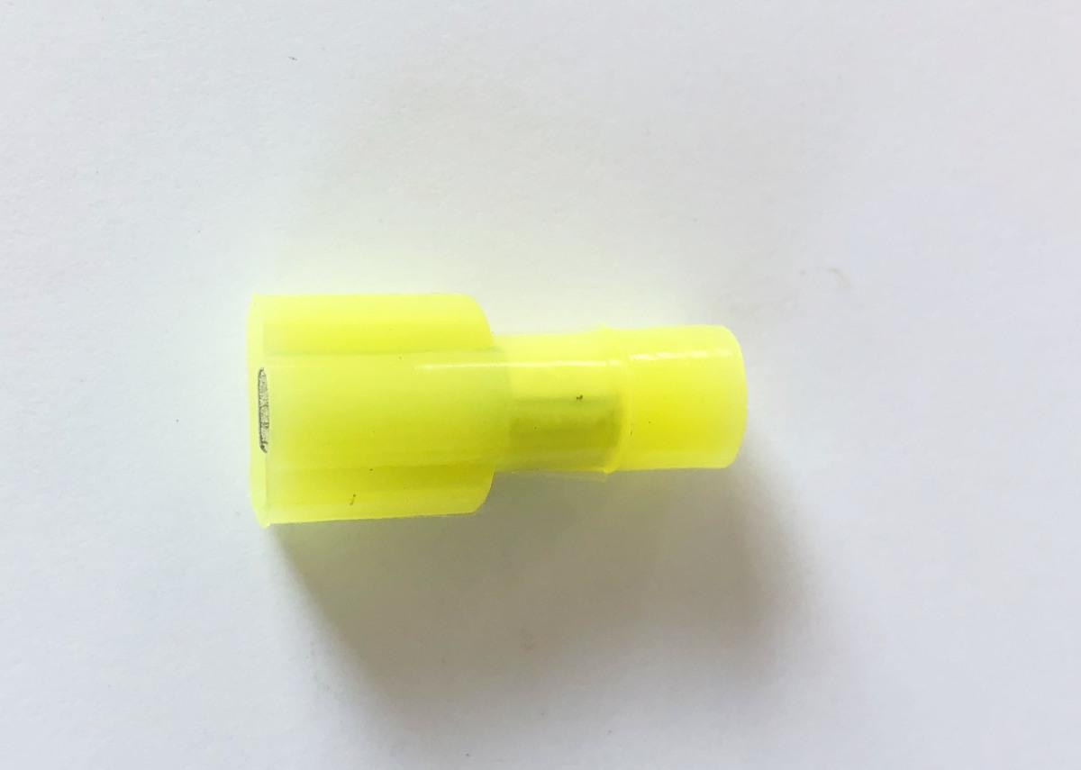Terminale preisolato maschio 6,3 mm x cavo 2,5:6 mmq ( conf. 25pz.)