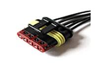BRIGLIA CONNETTORE - S-SEAL 5 POLI P.F FANALE POSTERIORE (Conf. da 1 pz)