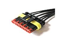 BRIGLIA CONNETTORE S-SEAL 6 POLI P.F FANALE POSTERIORE (Conf. da 1 pz)