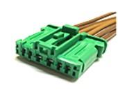 BRIGLIA CONNETTORE HSG 6 POLI P.F VERDE RESISTENZA RISCALDAMENTO (Conf. da 1 pz)