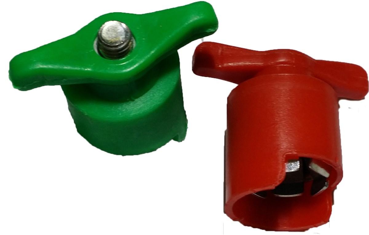 KIT (+/-)MORSETTO BATTERIA TIPO RENAULT (Conf. da 2 pz)