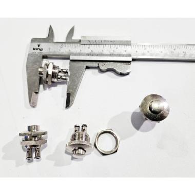 PULSANTE DI AVVIAMENTO FORO FISSAGGIO A PANNELLO DA 15 MM (Conf. da 1 pz)