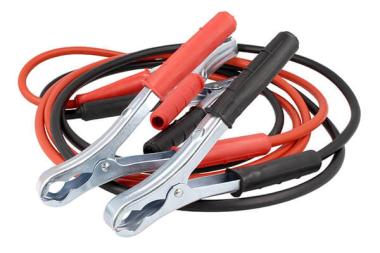 CAVI SERIE CAVI AVVIAMENTO CON PINZA DA 120AH 4MMQ. - 2500MM. (Conf. da 1 pz)