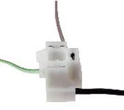 CONNETTORE PER FANALE CON CAVI PER LAMPADE ASIMMETRICHE E IODIO H4 (Conf. da 10 pz)
