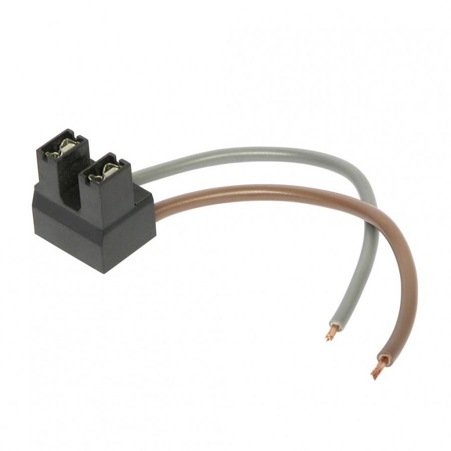 CONNETTORE PER FANALE CON CAVI PER LAMPADE H7 (Conf. da 10 pz)