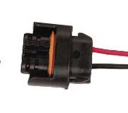 CONNETTORE PORTALAMPADE CON CAVI PER LAMPADE HB3 (Conf. da 2 pz)