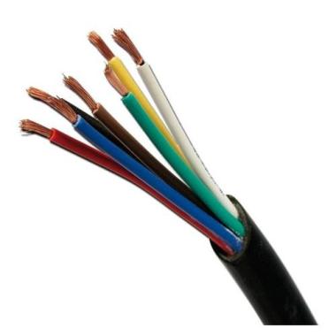 CAVO MULTIPLO DISPONIBILI MATASSE DA 50 MT. 6 X 1 MMQ.+ 1 DA 2,50 MMQ. ( prezzo al mt )