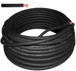 CAVO EXTRAFLESSIBILE NERO MATASSE DA 25 MT. - 50 MMQ. ( prezzo al mt )